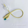 Disposable 3 voies en latex Foley Balloon Cather